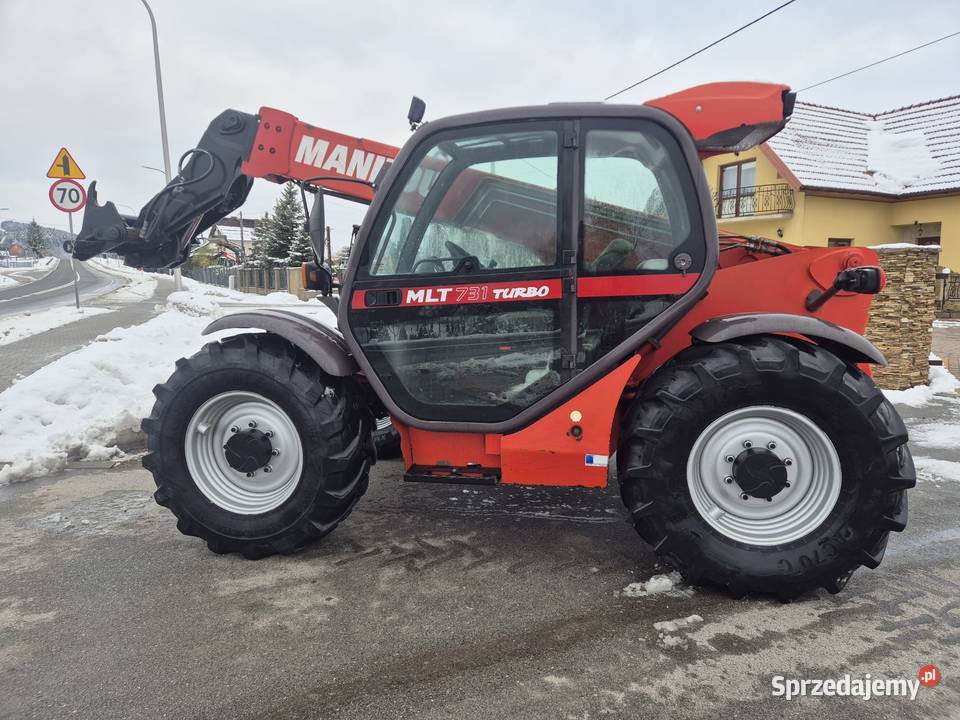 Ładowarka teleskopowa Manitou MLT 731 małopolskie Chełmiec