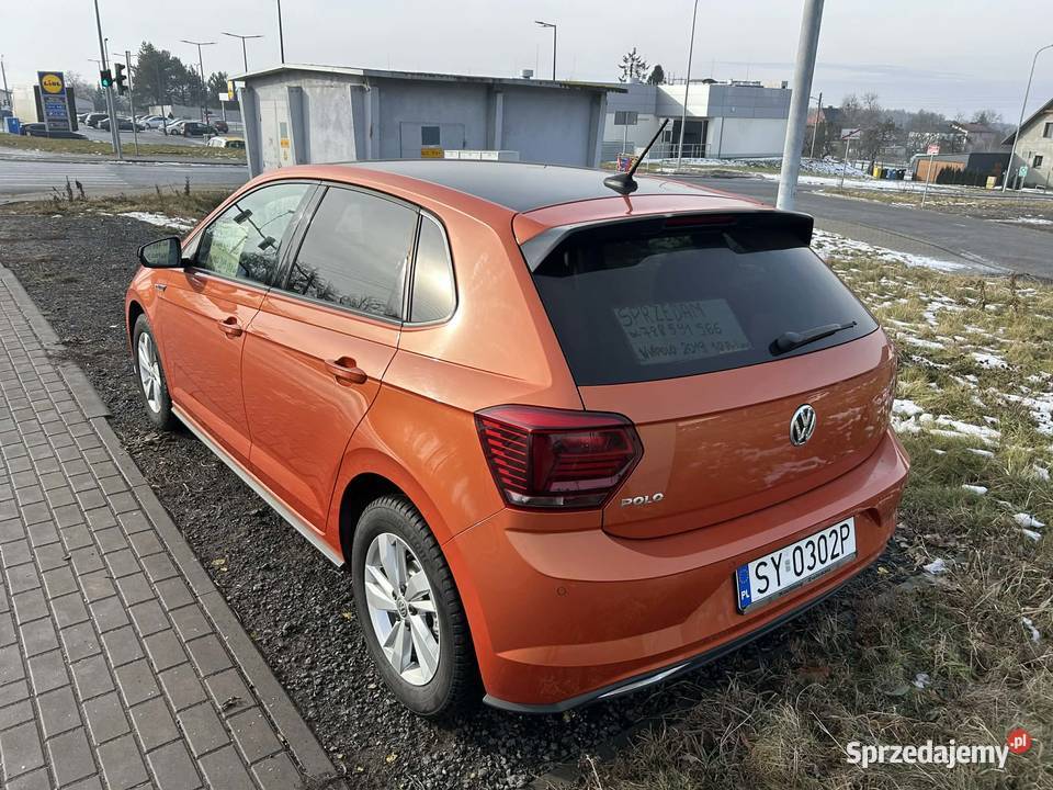 Volkswagen POLO 10 115 Rline niski przebieg 115KM Bytom