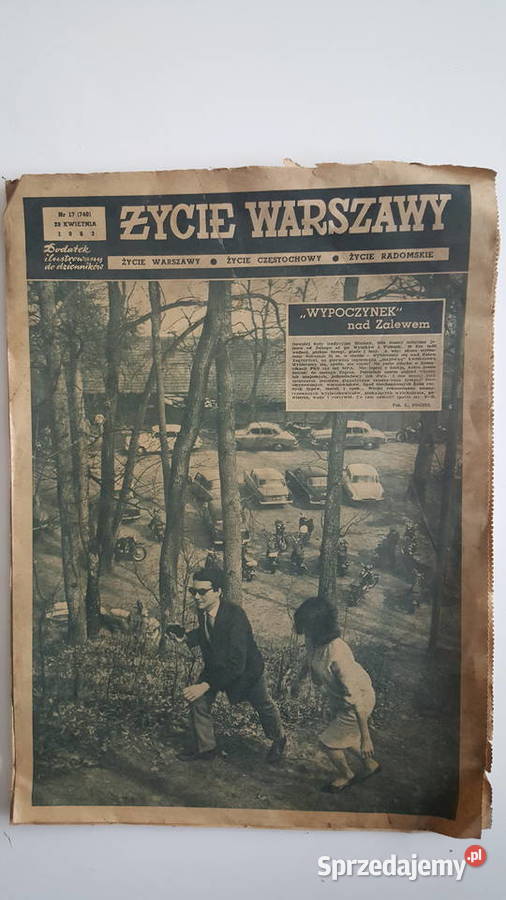Życie Warszawy gazety 1963 r Warszawa