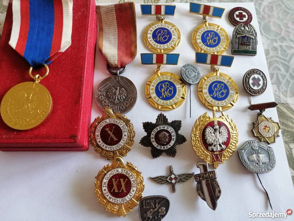 Odznaczenia medale PRL tanio