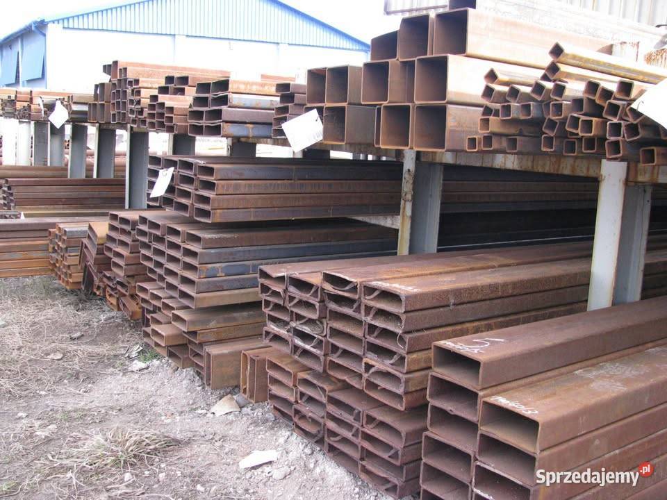 Profile stalowe stal czarna ocynk II gatunek Biała