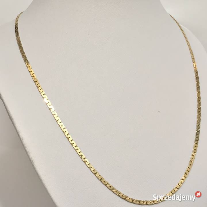 Złoty ŁAŃCUSZEK damski 585 14K cudowny mazowieckie Warszawa