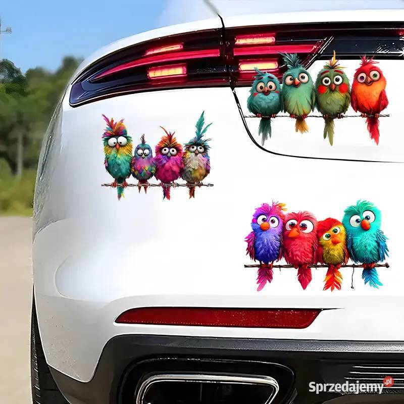 Naklejki Sowy Zestaw 3 Samoprzylepne AS Dekoracje i ozdoby mazowieckie Płock