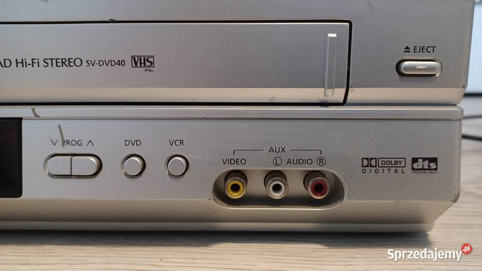 Samsung SVDVD40 XEG dual deck SVHSDVD