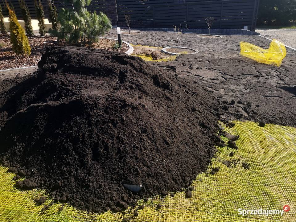 Czarnoziem Humus ZIEMIA Ogrodowa Siana do Zielonki sprzedam