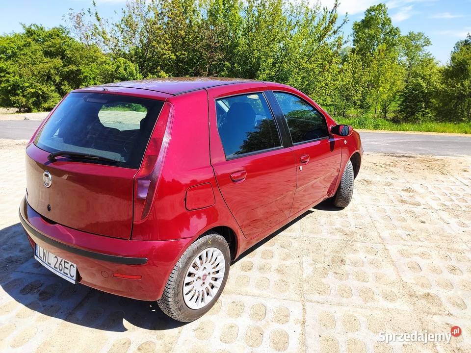 Fiat Punto II classic 2008 salon Polska ASO 216600km małopolskie Kraków