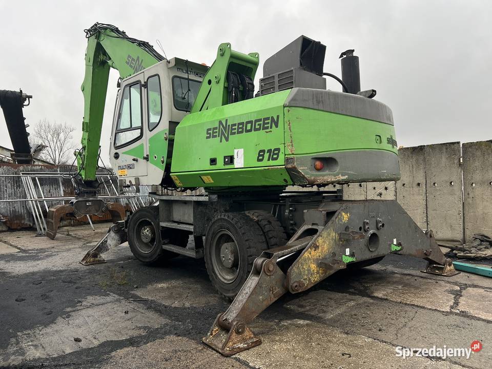 Koparka przeładunkowa Sennebogen 818 Zator