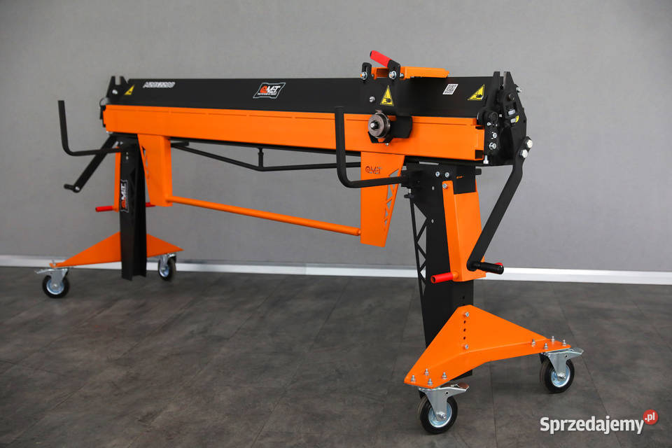 Giętarka do blachy OLMET M20X2200 z nożem Pabianice