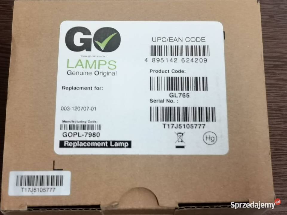 OKAZJA Lampa do projektora GL765 Łódź