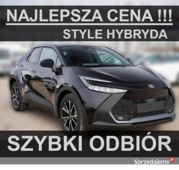 Toyota CHR Nowa 140 Hybryda Dostępna ręki Wersja ABS Szczecinek