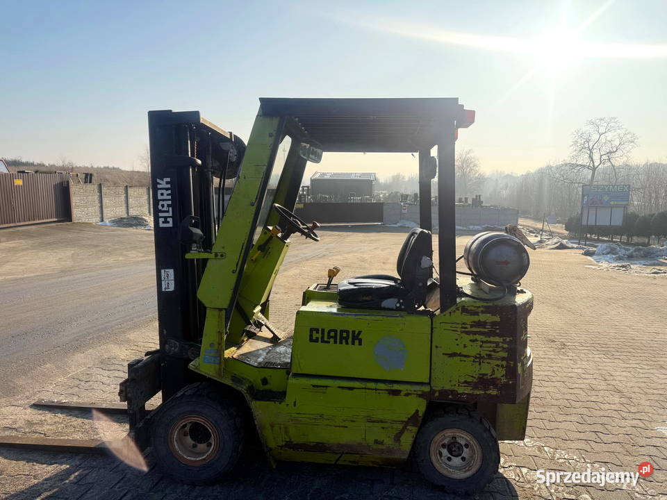 wózek widłowy CLARK GPM20 LPG Triplex 430m Działoszyn