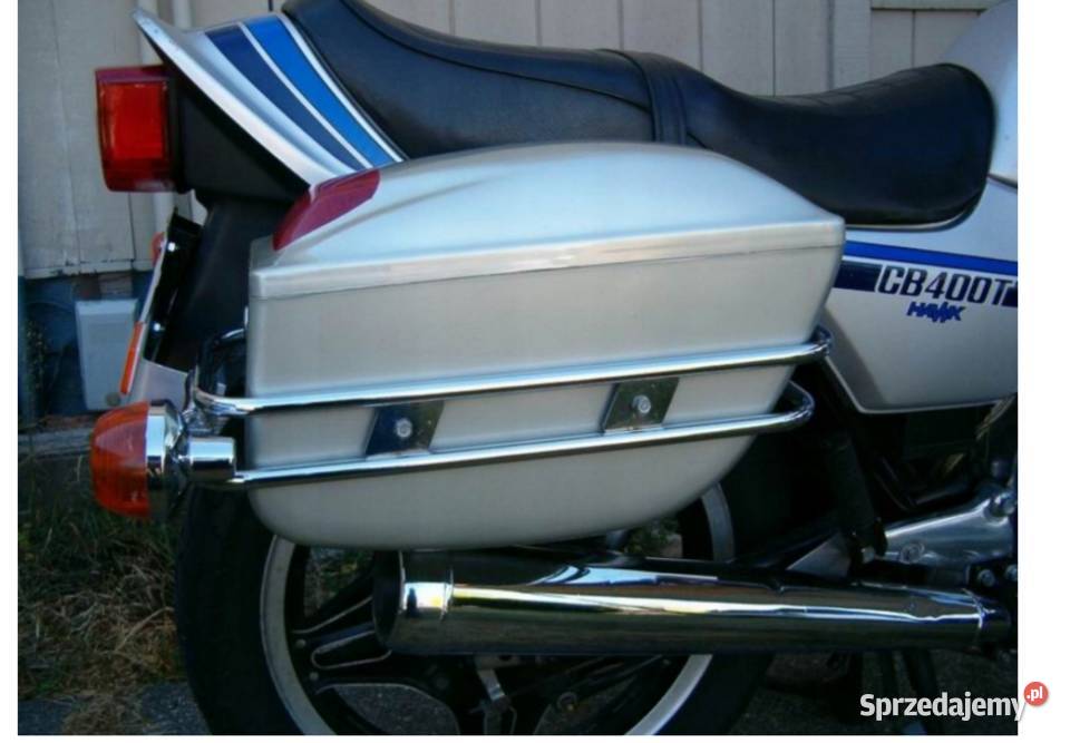 KUFRY BOCZNE DO MOTOCYKLA ZE STELAŻEM I LAMPĄ Sosnowiec sprzedam