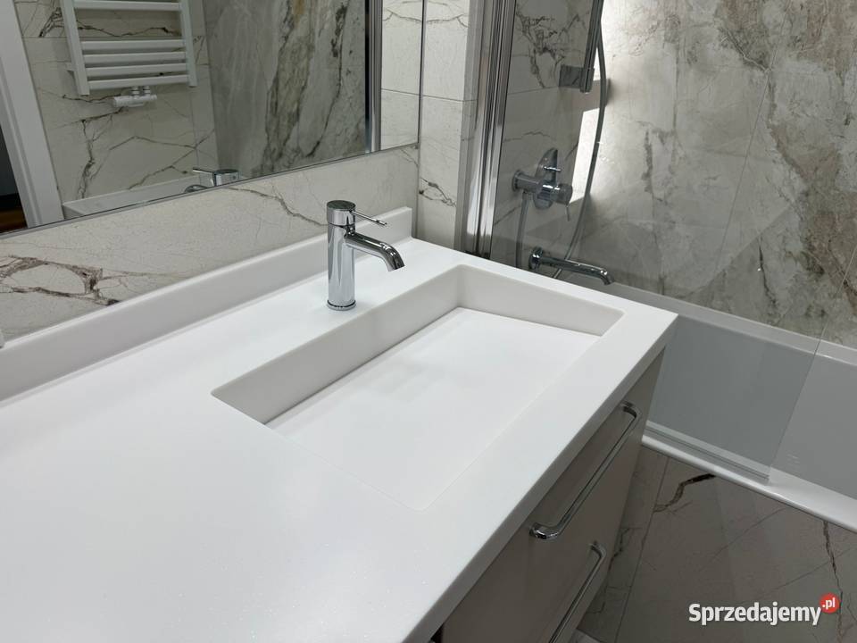 Umywalki na wymiar Corian HiMacs Grandex każdy Kraków