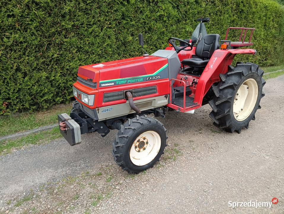 Yanmar FX335 4x4 33 szeroki górski kubota iseki małopolskie Zator
