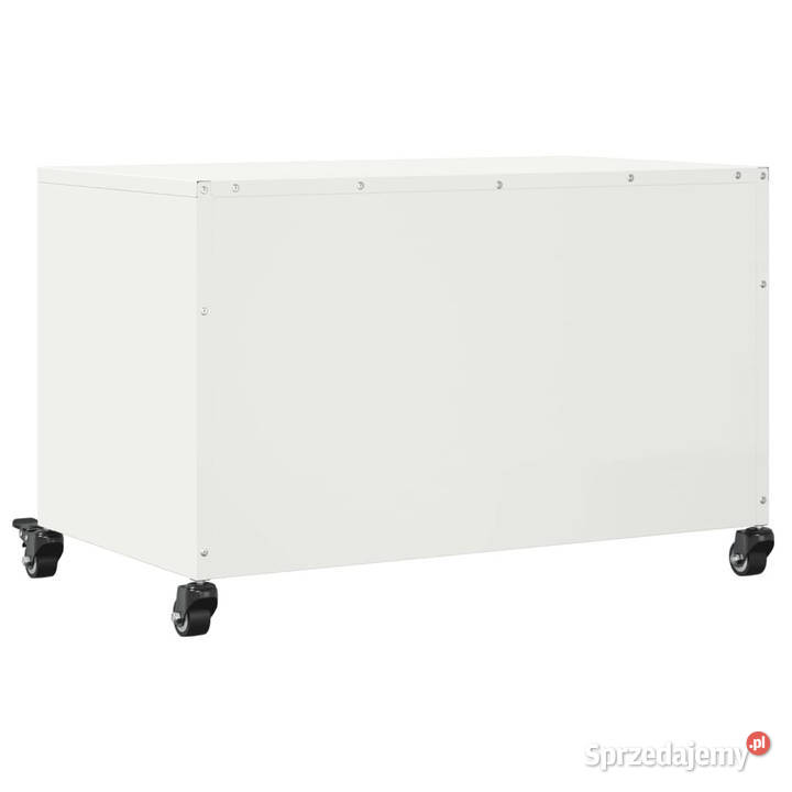 Szafka RTV biała 68x39x435 stal WM846673 Warszawa