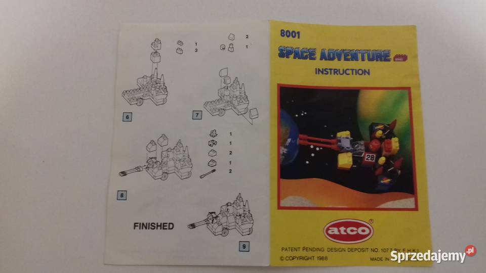 Klocki Atco Space Adventure8001 Kraków