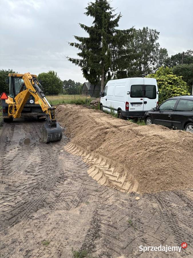 Żwir czarnoziem piasek 02 Grajewo sprzedam