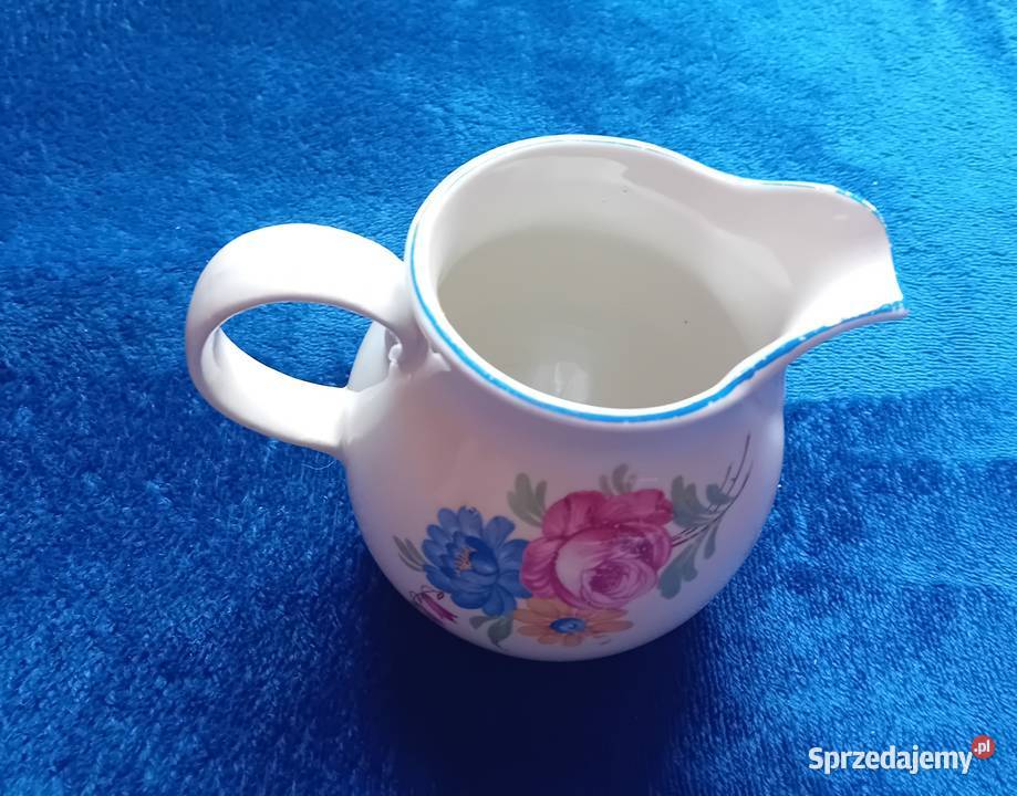 Mlecznik fajans Steinzeug Feuerfest Tuppack Porcelana i szkło