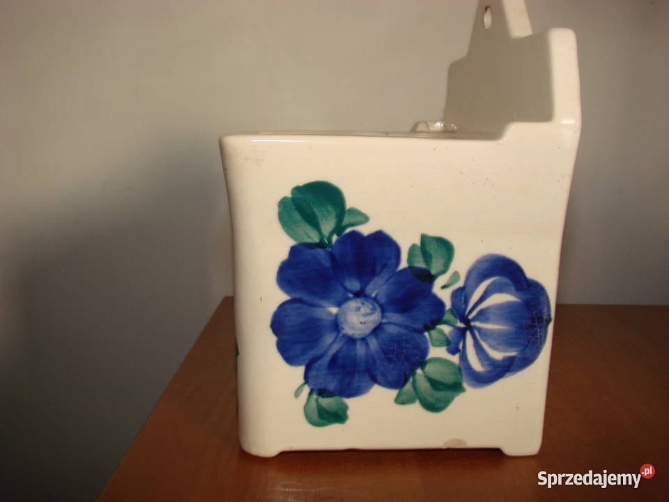 Włocławek fajansowy ścienny pojemnik na Pruszcz Gdański