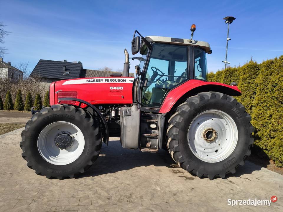 Massey Ferguson 6490 lubelskie Grabów Szlachecki