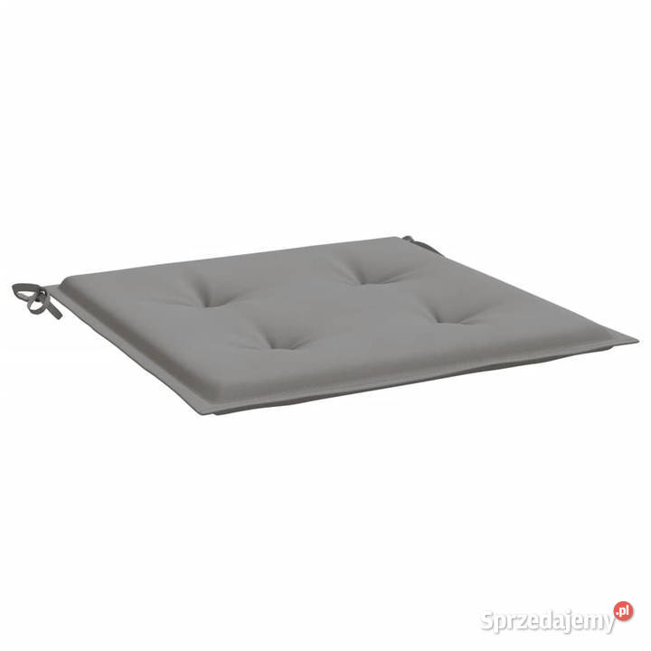 Poduszki na krzesła ogrodowe 6 szare 40x40x3 mazowieckie Warszawa