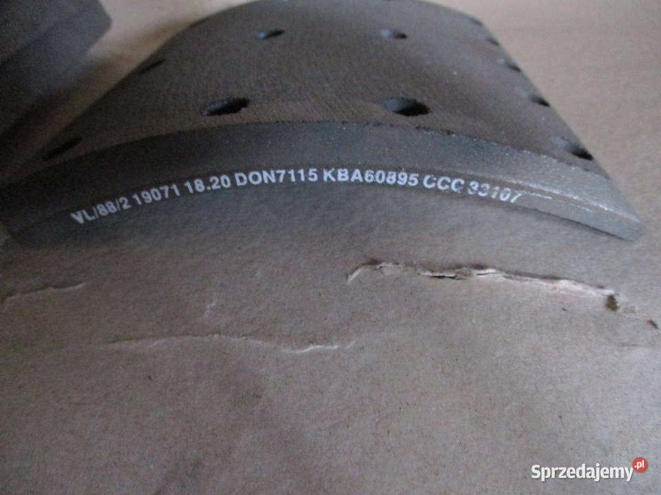 Okładziny szczęk hamulcowych VL882 VOLVO Mogilno