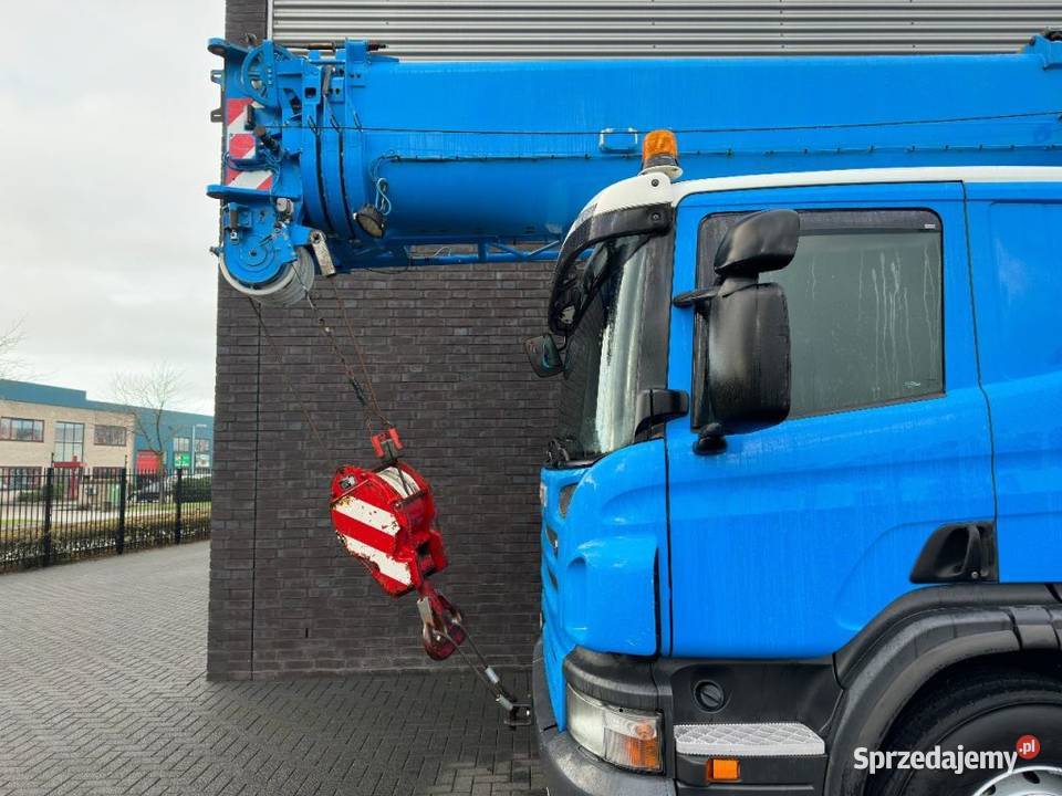 Dzwig samochodowy HK 40 8x4 Scania mazowieckie Warszawa sprzedam