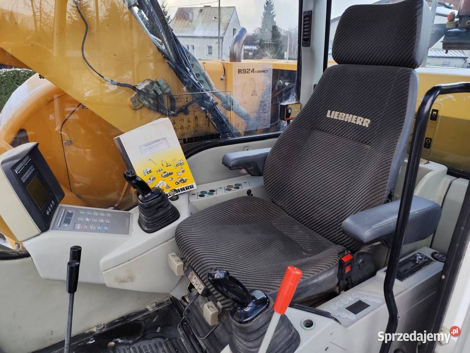 Koparka gąsienicowa Liebherr R924 Litronic Koparki Maków Podhalański