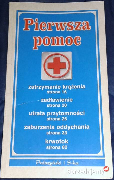 Pierwsza pomoc J Stępińska T Szajewski Chełm sprzedam