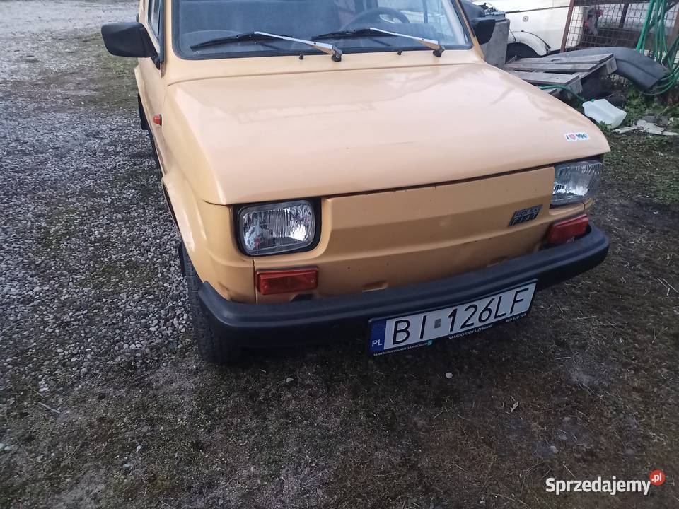 Fiat 126p z1989r przejściówka FL 650cm3 Białystok