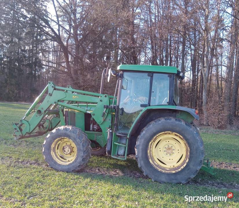 John Deere 6110SE z ładowaczem czołowym John Deere Jastrowie