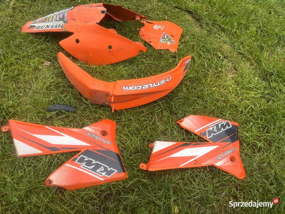błotnik KTM SX 125 plastyki 2005 2006 używane Kosianka-Boruty