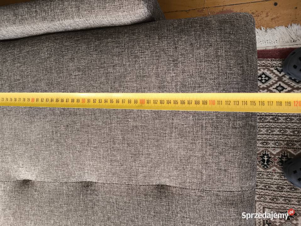 Kanapa sofa rozkładana szara sprzedam