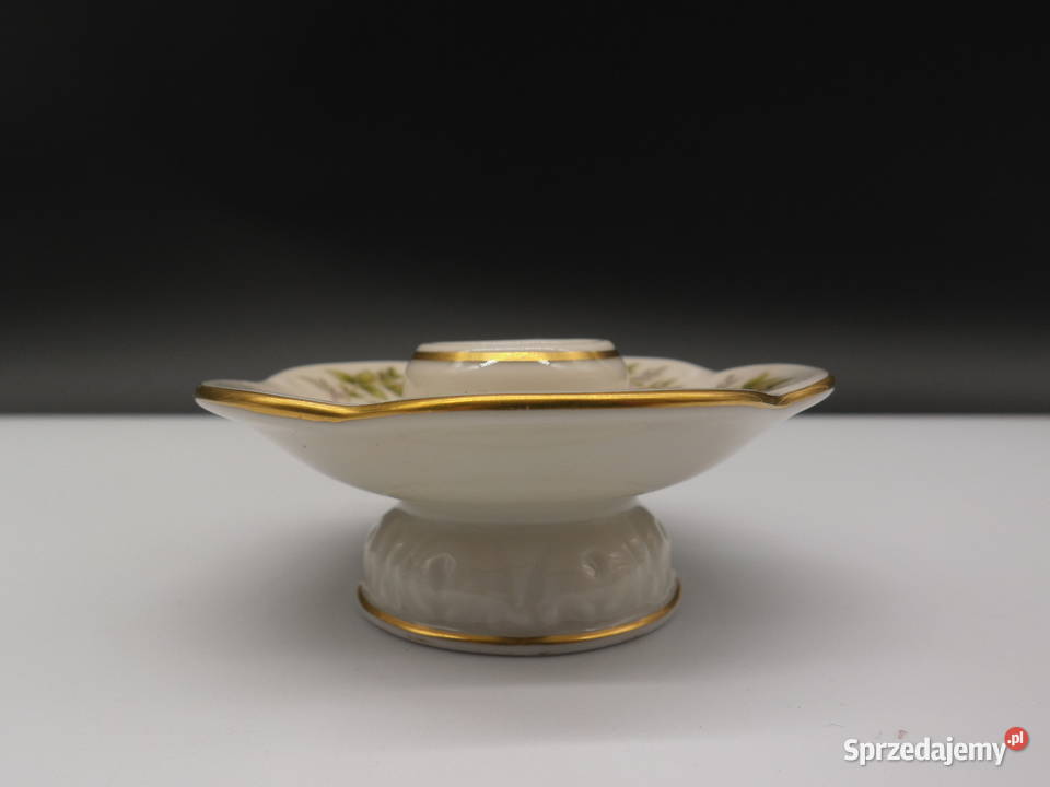 Porcelanowy świecznik Rosenthal model Moliere wielkopolskie Raszków