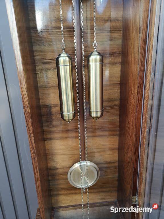 Zegar Stojący Orzech ArtDeco Stary Antyk wielkopolskie Swarzędz