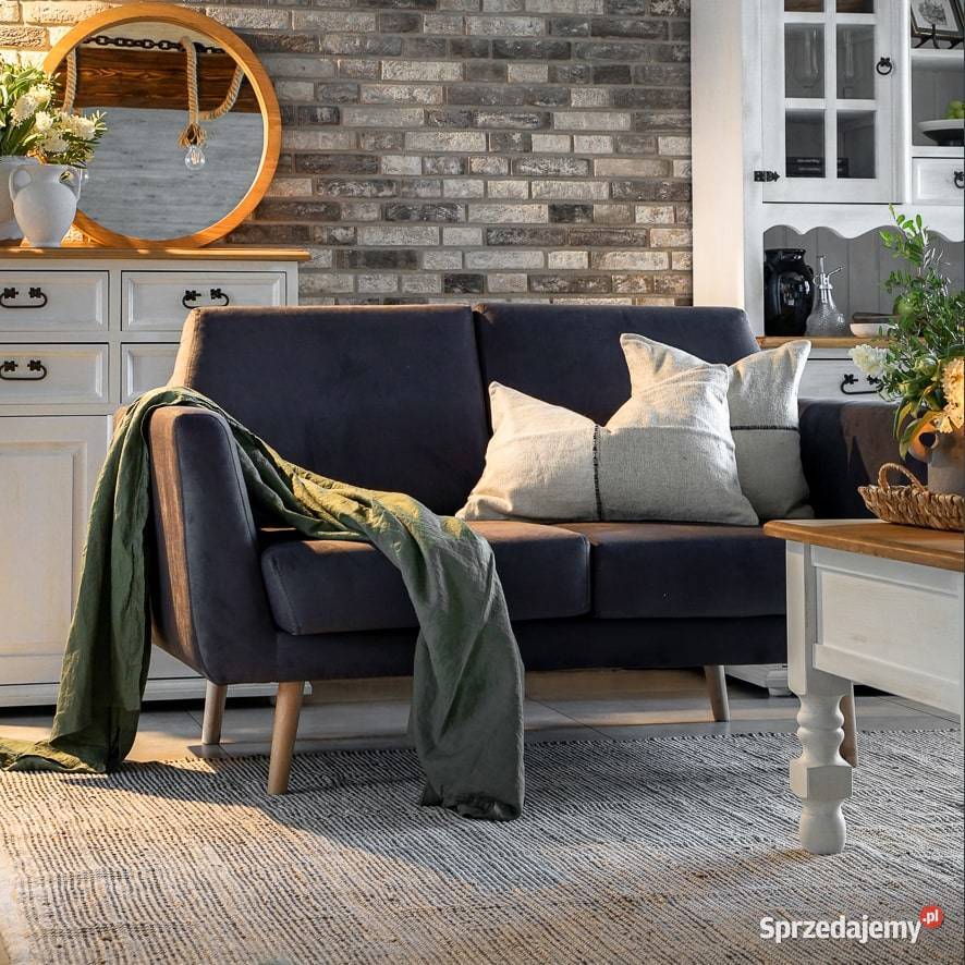 Zestaw mebli wypoczynkowych Sofa i fotel Lester
