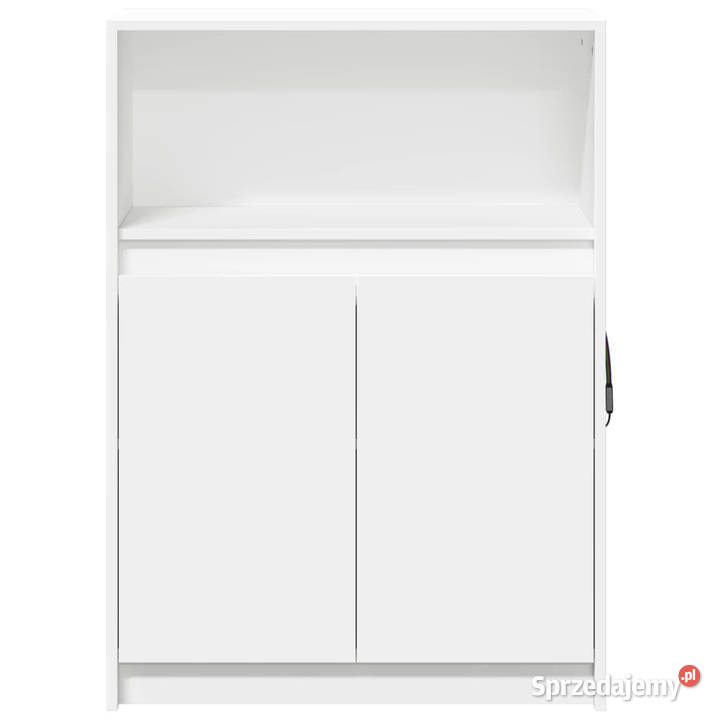 Szafka z LED biała 72x34x100 materiał Warszawa sprzedam