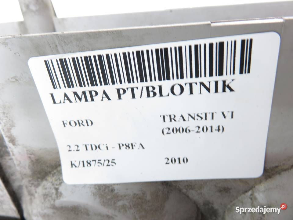 LAMPA PRAWA TYLNA FORD TRANSIT VI 6C1113404A osobowe
