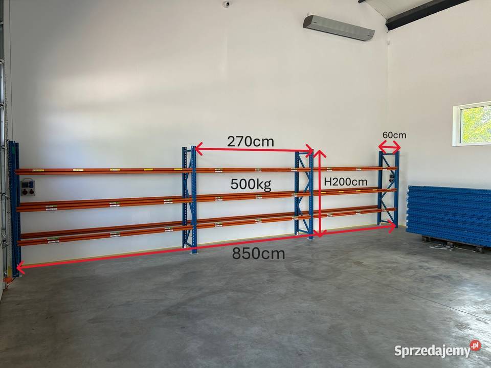 Regały magazynowe STOW rama H200x60 półkowe do Zamość