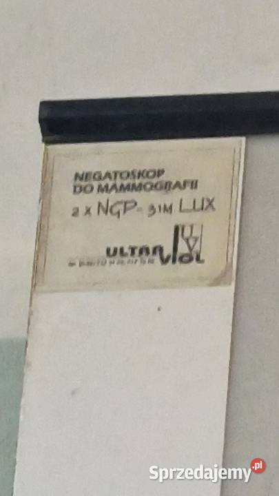 Negatoskop do Mammografii NGP2x21M XRAY Warszawa