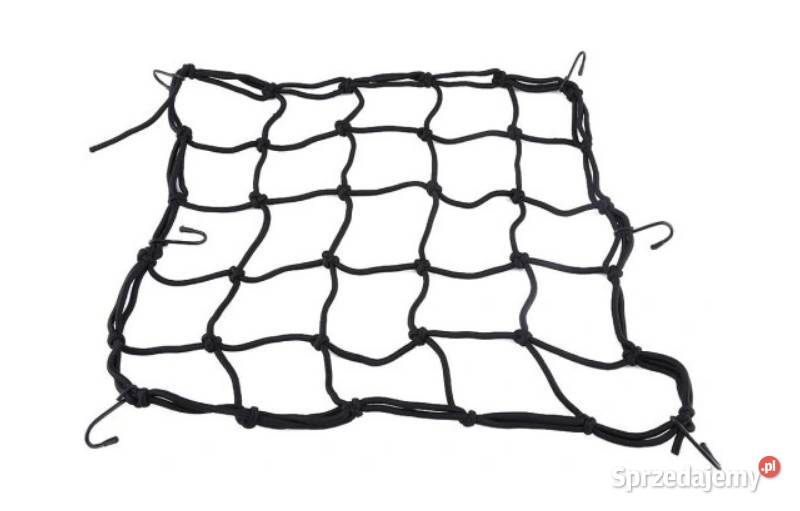 SIATKA BAGAŻOWA 40 NA MOTOCYKL SKUTER CZARNA Sosnowiec