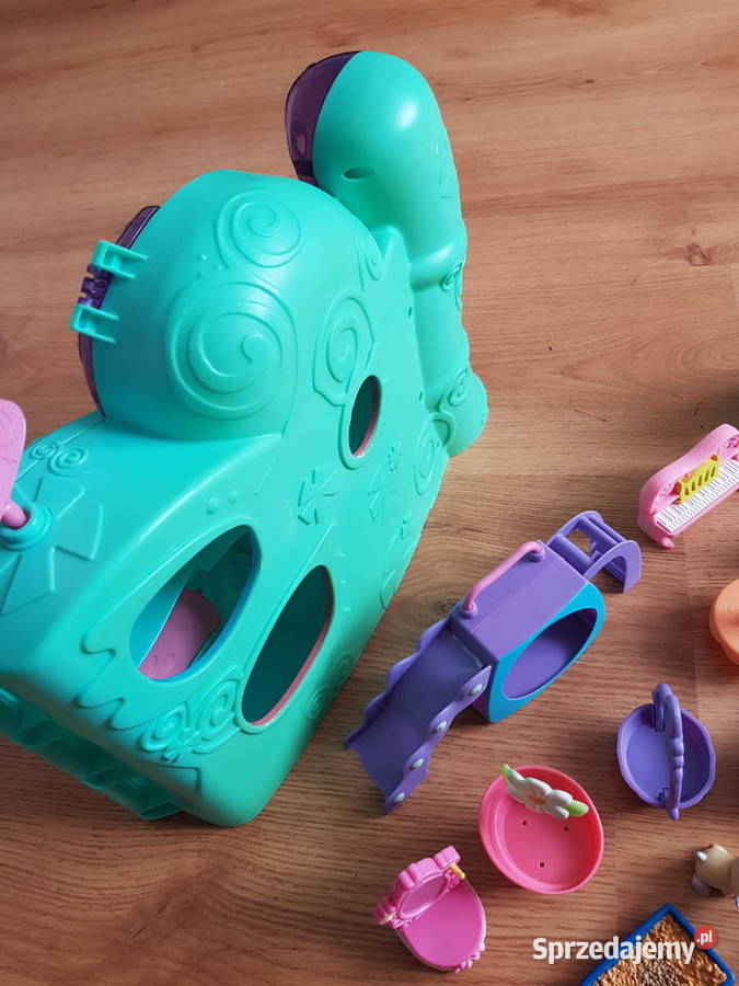 Littlest pet shop domek z windą turkusowy Edukacyjne Rożki