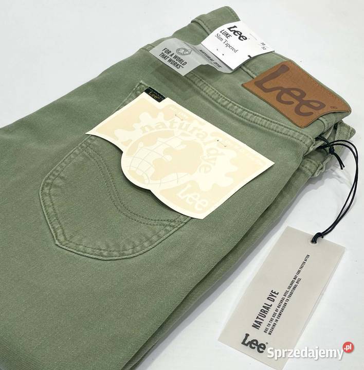 Spodnie męskie Lee Luke Greenstone Slim W30 L32