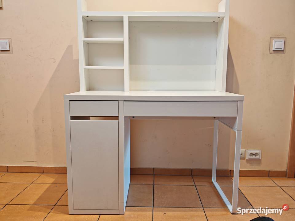 biurko z nadstawką IKEA MICKE białe Szczecin