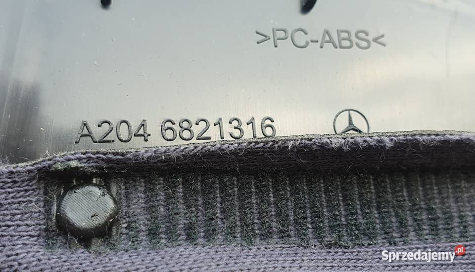 MERCEDES C KLASA W204 OSŁONA KOLUMN KIEROWNICZEJ osobowe