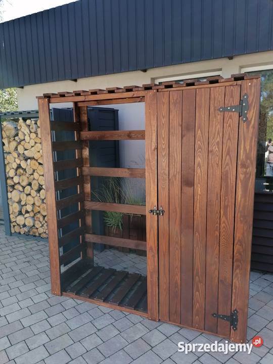 drewutnia szopa na opał WIATA Architektura ogrodowa Katowice sprzedam