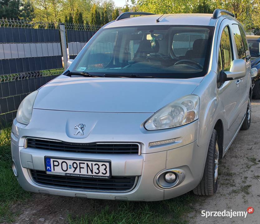 Peugeot Partner II 16 Tepee 2014 HDi 90 nieuszkodzony Dopiewo