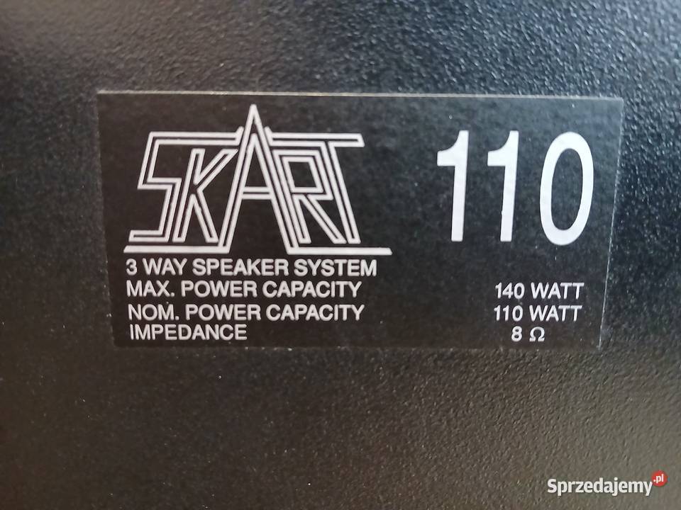 Kolumny SKART 140W Radom sprzedam