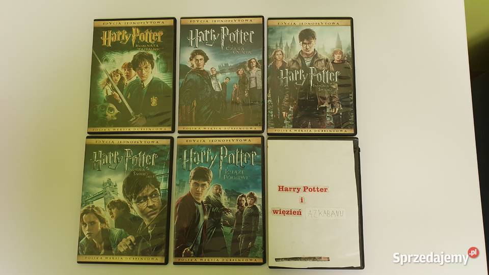 Harry Potter 6 płyt Łódź sprzedam