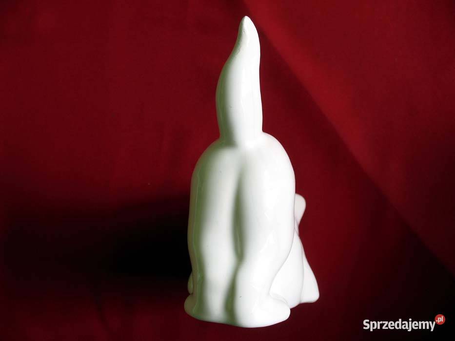 Kot zielone szklane oczka figurka z porcelany 11 Siedlce sprzedam